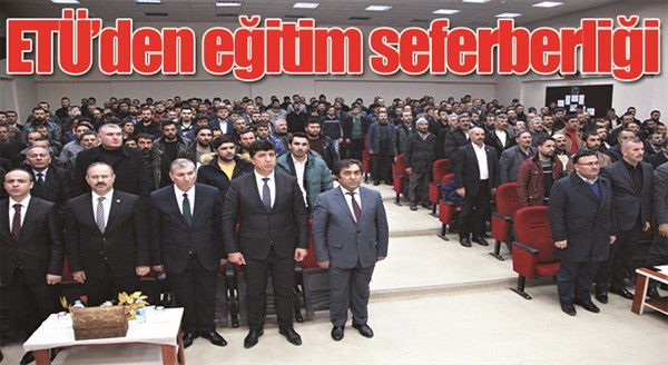  ETÜ’den Kuzey Doğu Anadolu’da eğitim seferberliği