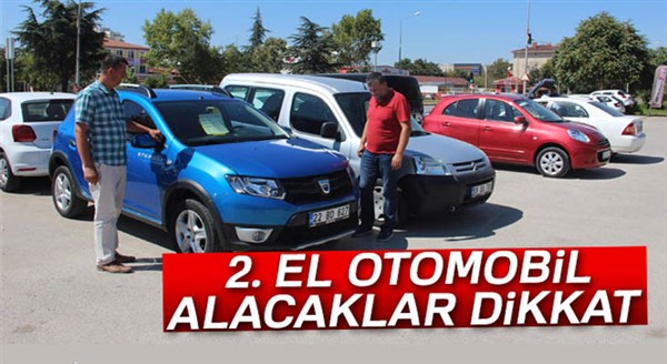 2. el otomobil alacaklar dikkat