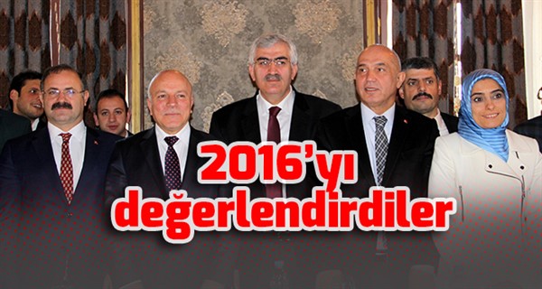 2016'yı değerlendirdiler