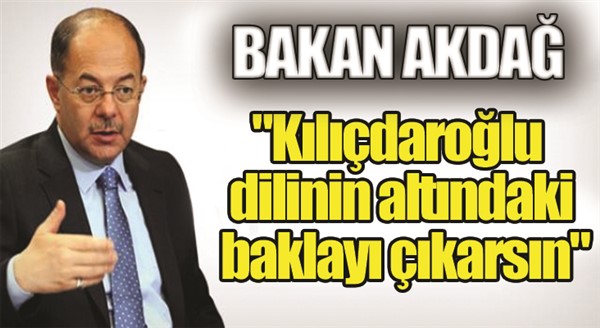 Bakan Akdağ: 