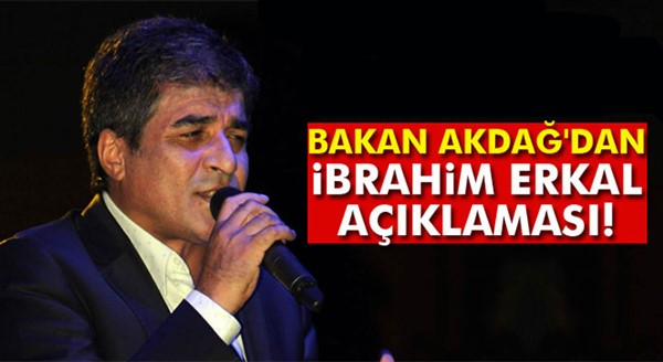 Bakan Akdağ'dan İbrahim Erkal açıklaması