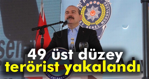 Bakan Soylu: 49 üst düzey terörist yakalandı