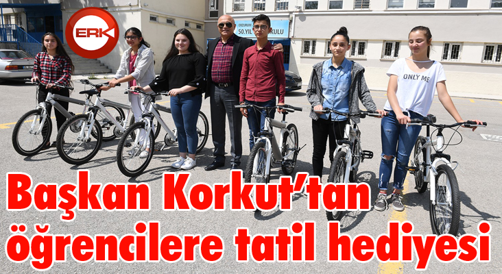 Başkan Ali Korkut’tan öğrencilere tatil sürprizi