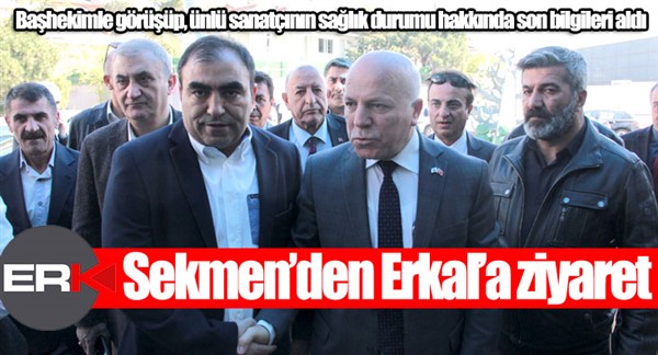 Başkan Sekmen, yalnız bırakmadı...