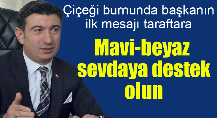 BB. Erzurumspor Kulübü Başkanı Doğan: “Öncelikli ilkemiz Erzurumspor’un başarısı için çalışacağız” 