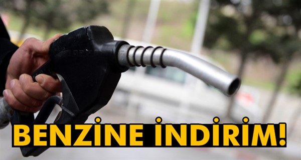 Benzine indirim geldi