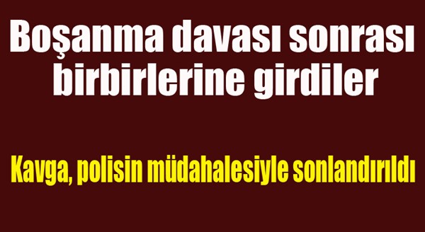 Boşanma davası sonrası birbirlerine girdiler