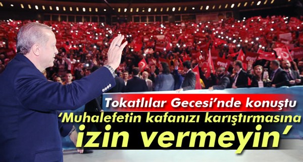 Cumhurbaşkanı Erdoğan, Tokatlılar gecesine katıldı