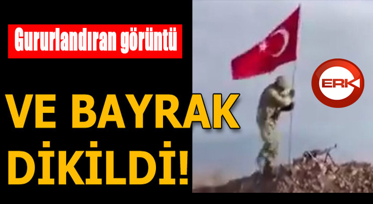 Darmık Dağı'na Türk bayrağı dikildi