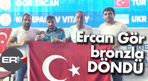 DEAFLYMPİCS'te Ercan Gör, üçüncü oldu...