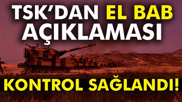 El Bab’da kontrol sağlandı