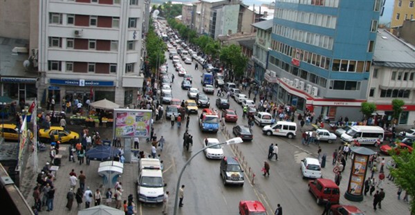 Erzurum trafiğinde yüzde 0.36’lık artış