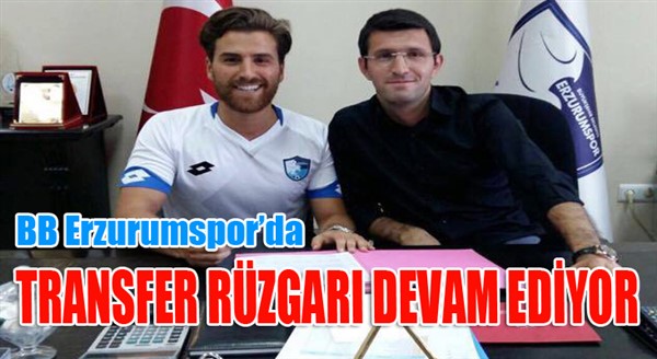 Erzurumspor'da transfer rüzgarı esmeye devam ediyor