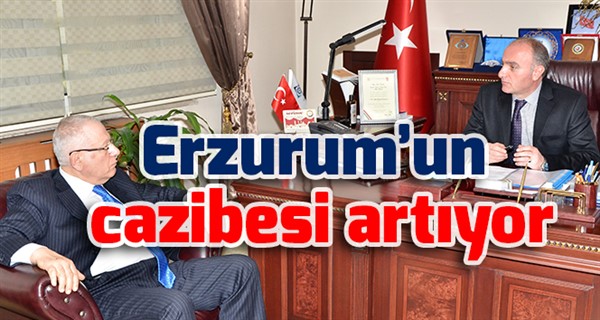 Erzurum’un cazibesi artıyor