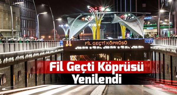 Fil Geçti Köprüsü Yenilendi