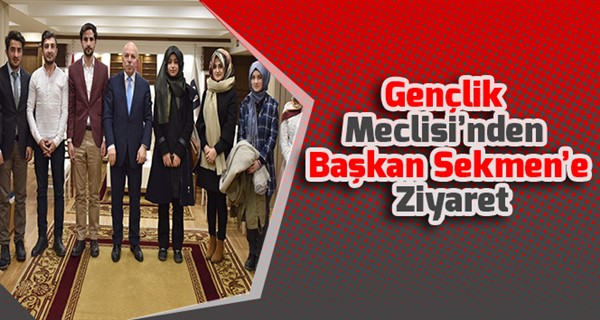 Gençlik Meclisi’nden Başkan Sekmen’e Ziyaret