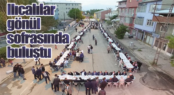 Ilıcalılar gönül sofrasında buluştu