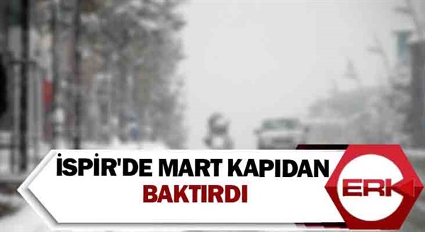 İspir'de Mart kapıdan baktırdı