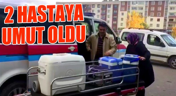 Kazada hayatını kaybeden kadının organları iki hastaya umut oldu