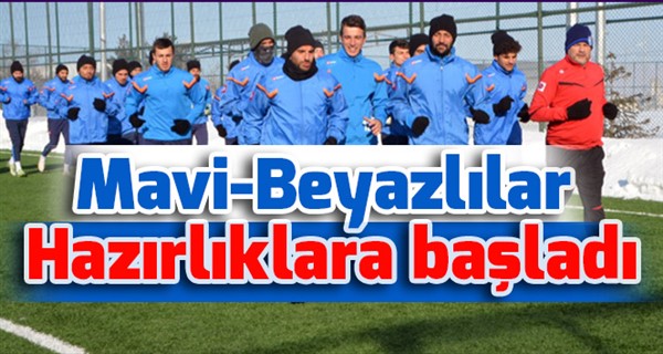 Mavi-Beyazlılar Hazırlıklara başladı