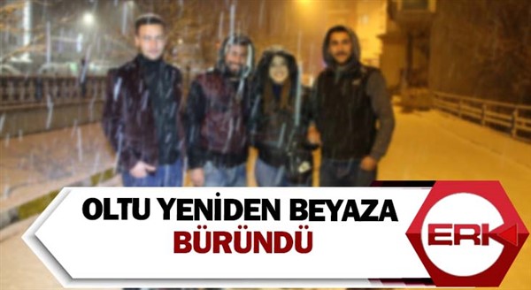 Oltu yeniden beyaza büründü