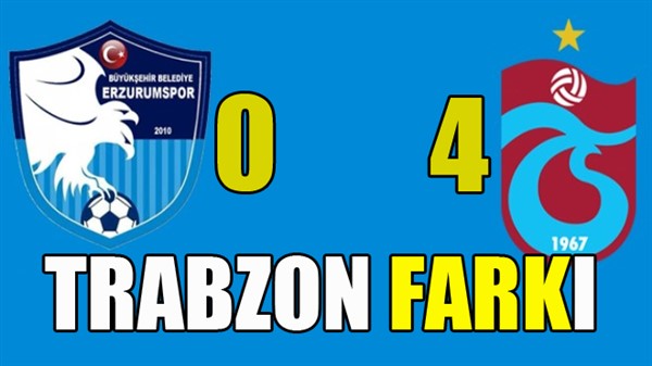 Trabzonspor farklı kazandı...