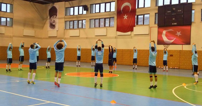 Yeni kurulan U19 Futsal Milli Takımı Erzurum’da kampa girdi