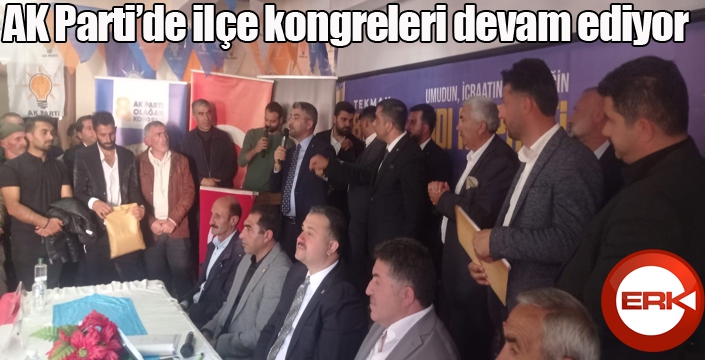 AK Parti’de ilçelerde kongre süreci devam ediyor