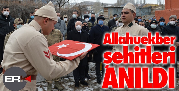 'Allahuekber Şehitleri' anıldı