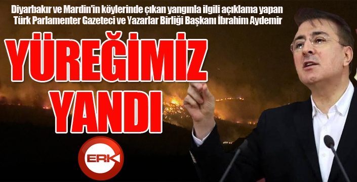  Aydemir: “Yüreğimiz yandı”