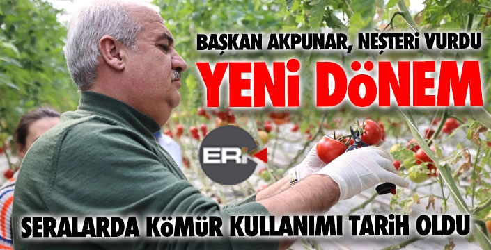 Başkan Akpunar, neşteri vurdu... Termal seralarda yeni dönem... 