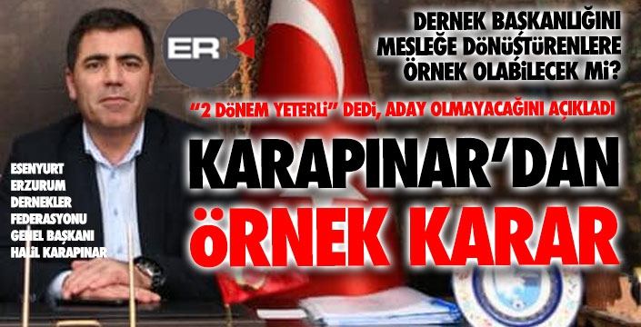 Bir Dadaş tavrı... Karapınar’dan örnek karar… 