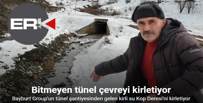 Bitmeyen tünel çevreyi kirletiyor