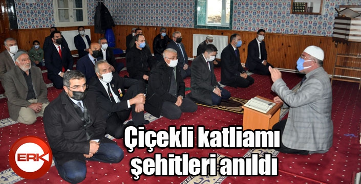 Çiçekli katliamı şehitleri anıldı