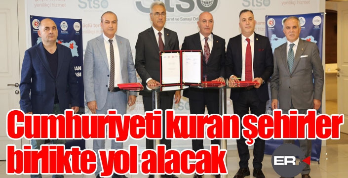 Cumhuriyeti kuran şehirler birlikte yol alacak