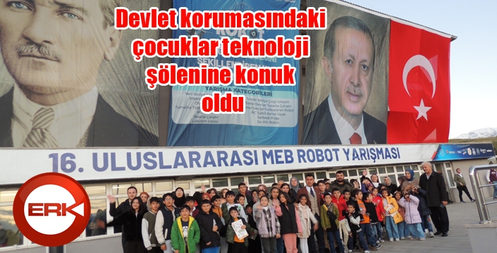 Devlet korumasındaki çocuklar teknoloji şölenine konuk oldu