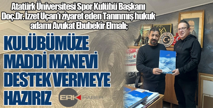 Elmalı: Kulübümüzün yanındayız...