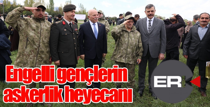 Engelli gençlerin askerlik heyecanı