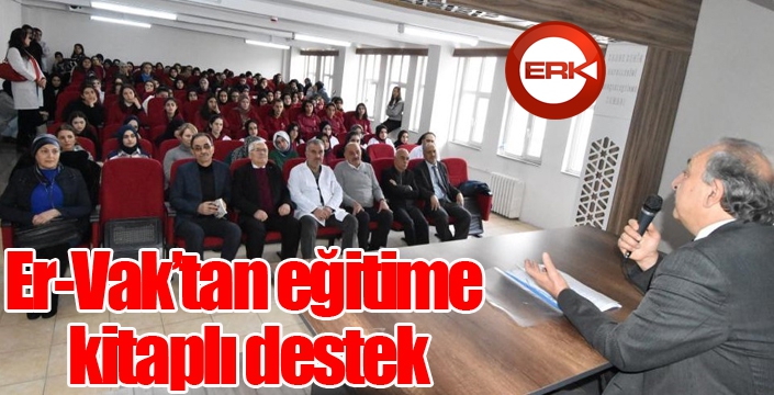 Er-Vak’tan eğitime kitaplı destek