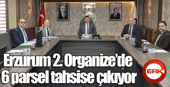 Erzurum 2. Organize’de 6 parsel tahsise çıkıyor