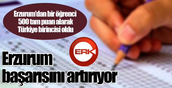 Erzurum başarısını artırıyor