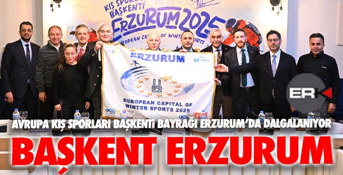 Erzurum'da '2025 Avrupa Kış Sporları Başkenti' coşkusu