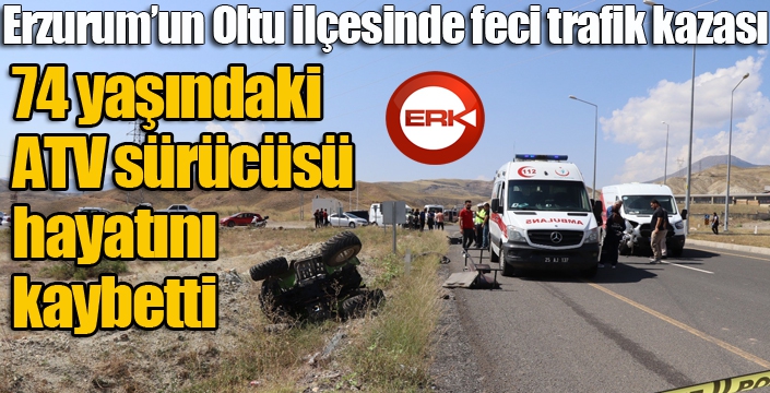 Erzurum'da feci kaza...