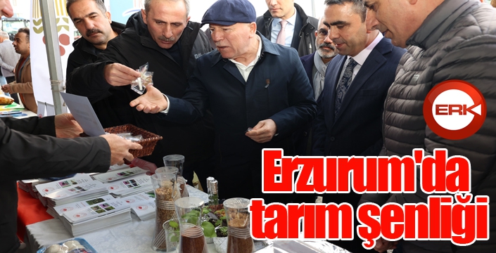 Erzurum'da tarım şenliği