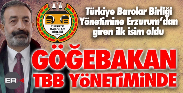 Erzurum tarihinde bir ilk... Talat Göğebakan TBB yönetiminde... 