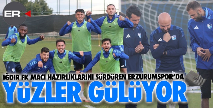 Erzurumspor FK’da Iğdır FK maçı hazırlıkları başladı