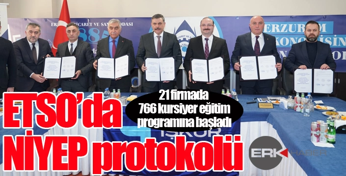 ETSO’da NİYEP protokolü