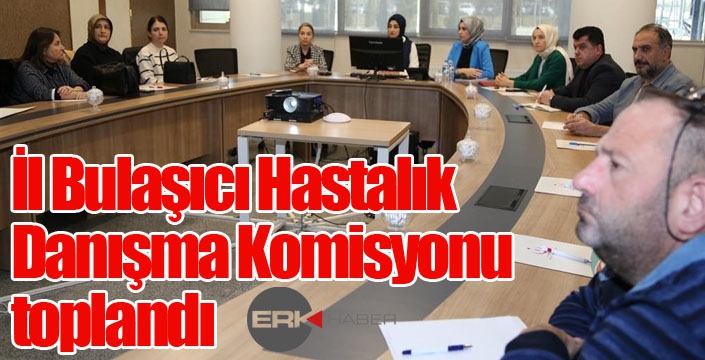 İl Bulaşıcı Hastalık Danışma Komisyonu toplandı