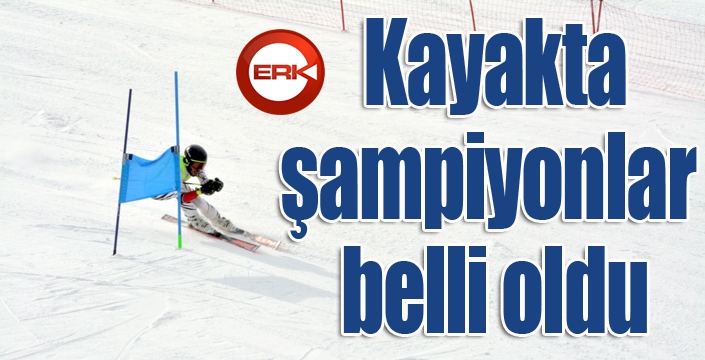  Kayakta şampiyonlar belli oldu