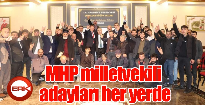 MHP milletvekili adayları her yerde